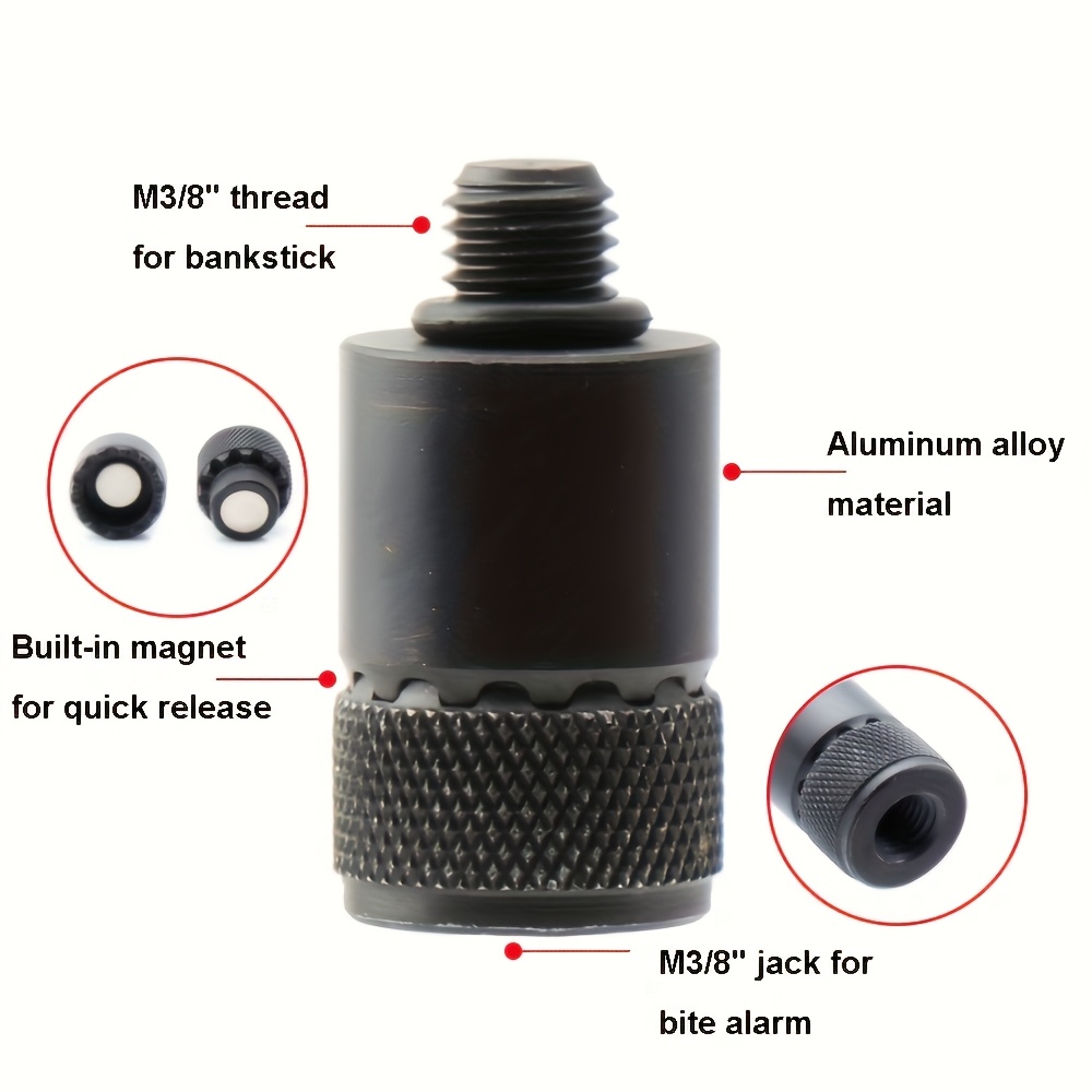 4pcs pcsAluminum alloy fishing - огляд і ціна Fish Alarm
