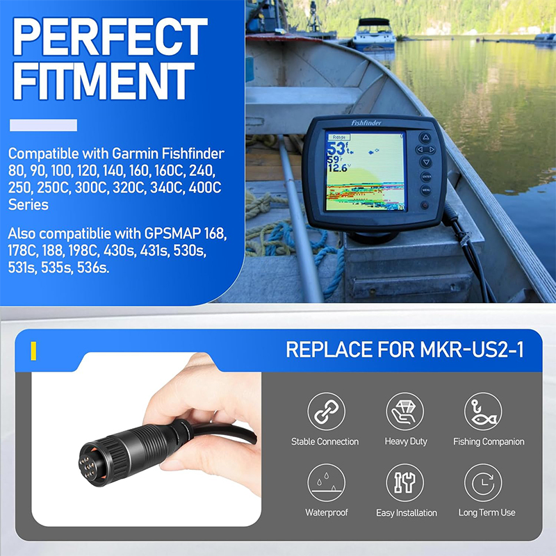 MKR-US2-1 Adaptor Cable Univer - огляд і ціна Fish Finder