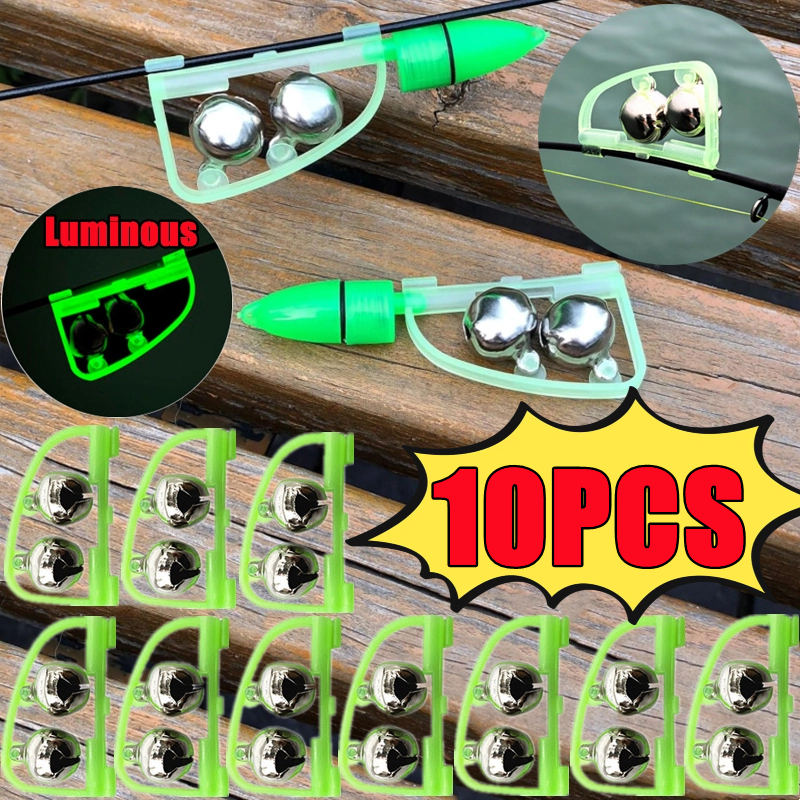 New 1-10PCS Luminous Light Twi - огляд і ціна Fish Alarm