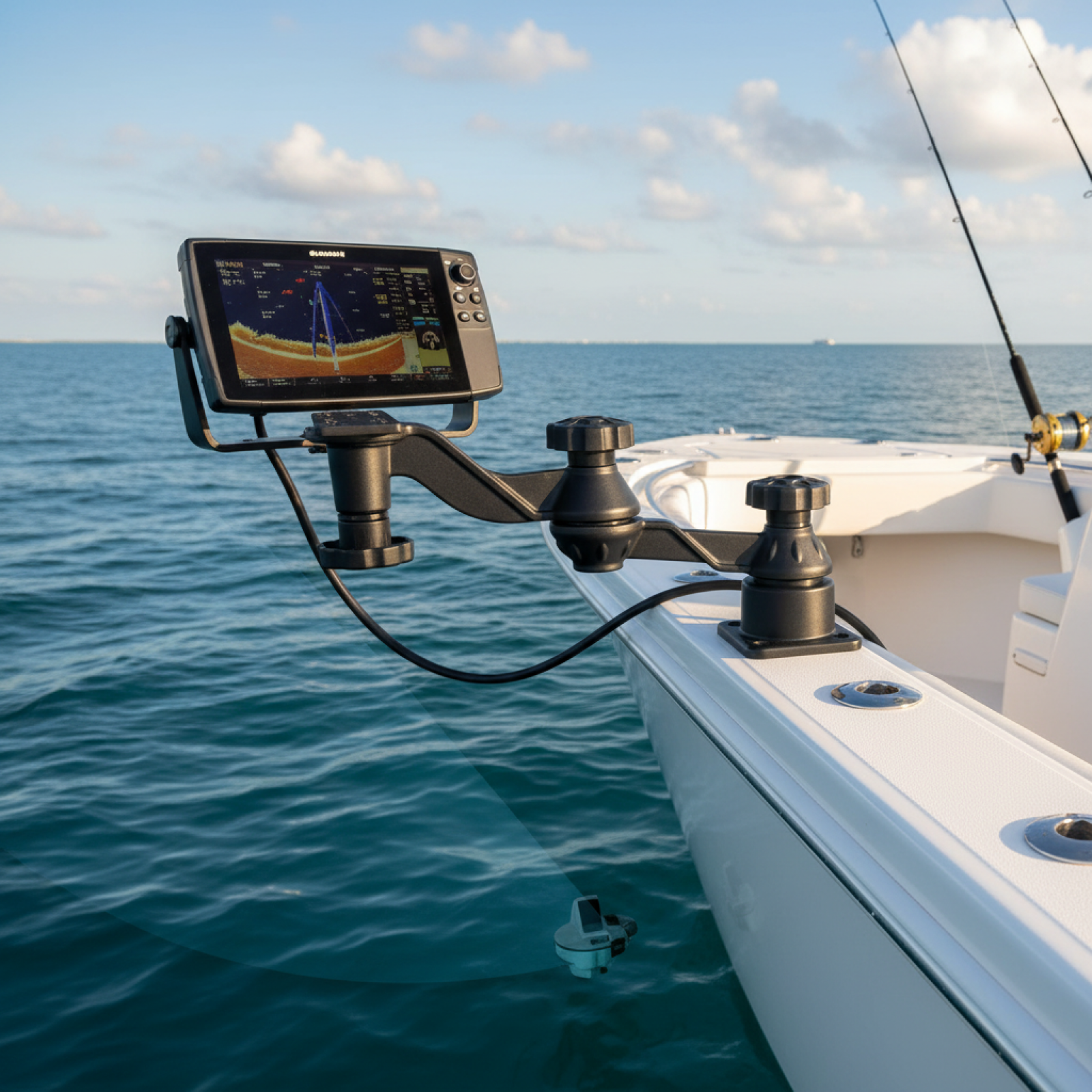 Durable Aluminum Alloy Fish Fi - огляд і ціна Fish Finder Mount