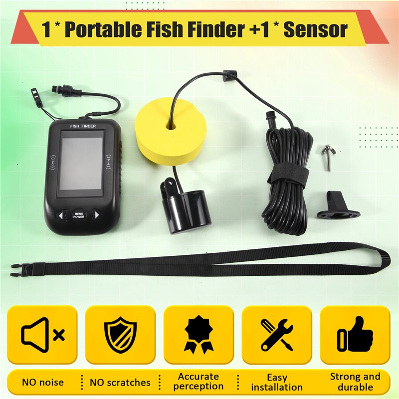 ABKV-Portable Fish Finder Wate - огляд і ціна Fish Finder Transducer