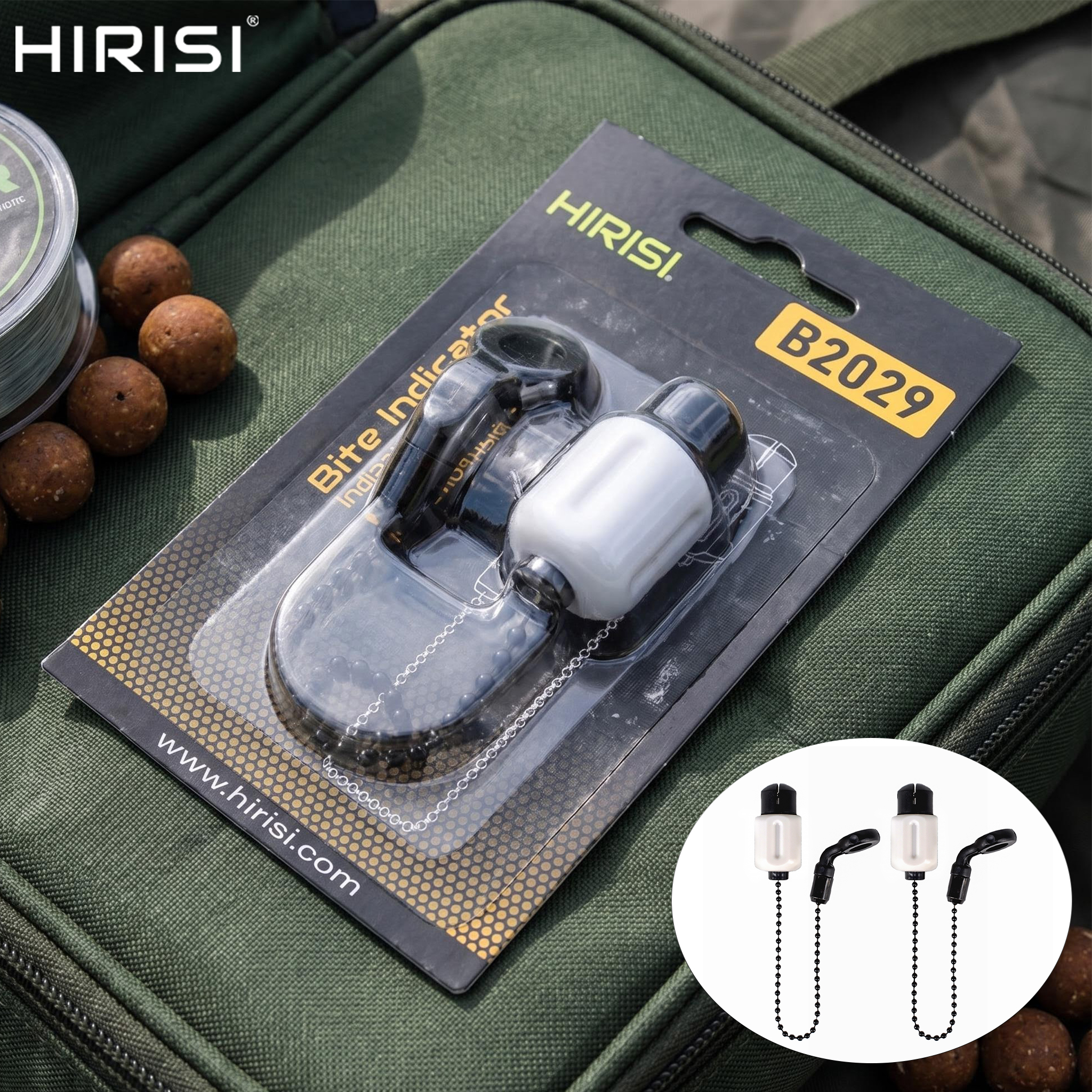 Hirisi Brass Chain Carp Fishin - огляд і ціна Bite Indicator