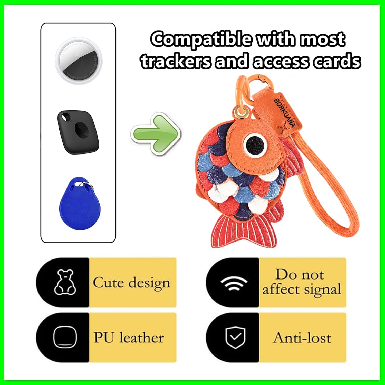 1pc Cute Protective Cover with - огляд і ціна Fish Finder Case