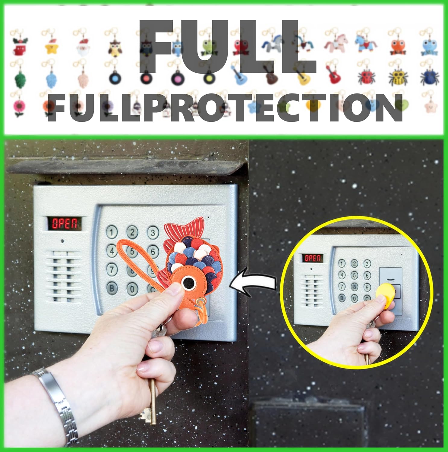 1pc Cute Protective Cover with - огляд і ціна Fish Finder Case