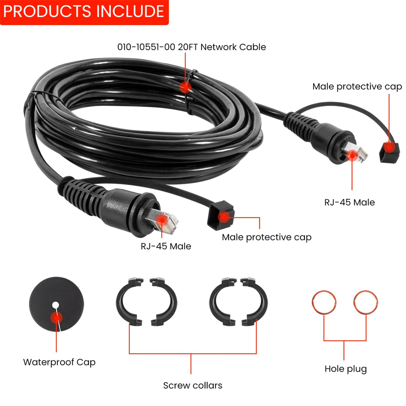 010-10551-00 Marine Network Ca - огляд і ціна Fish Finder Cable