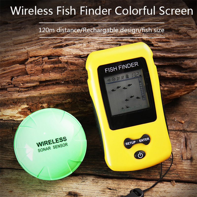 Brand New KDR Colorful Wireles - огляд і ціна Fishing Depth Finder