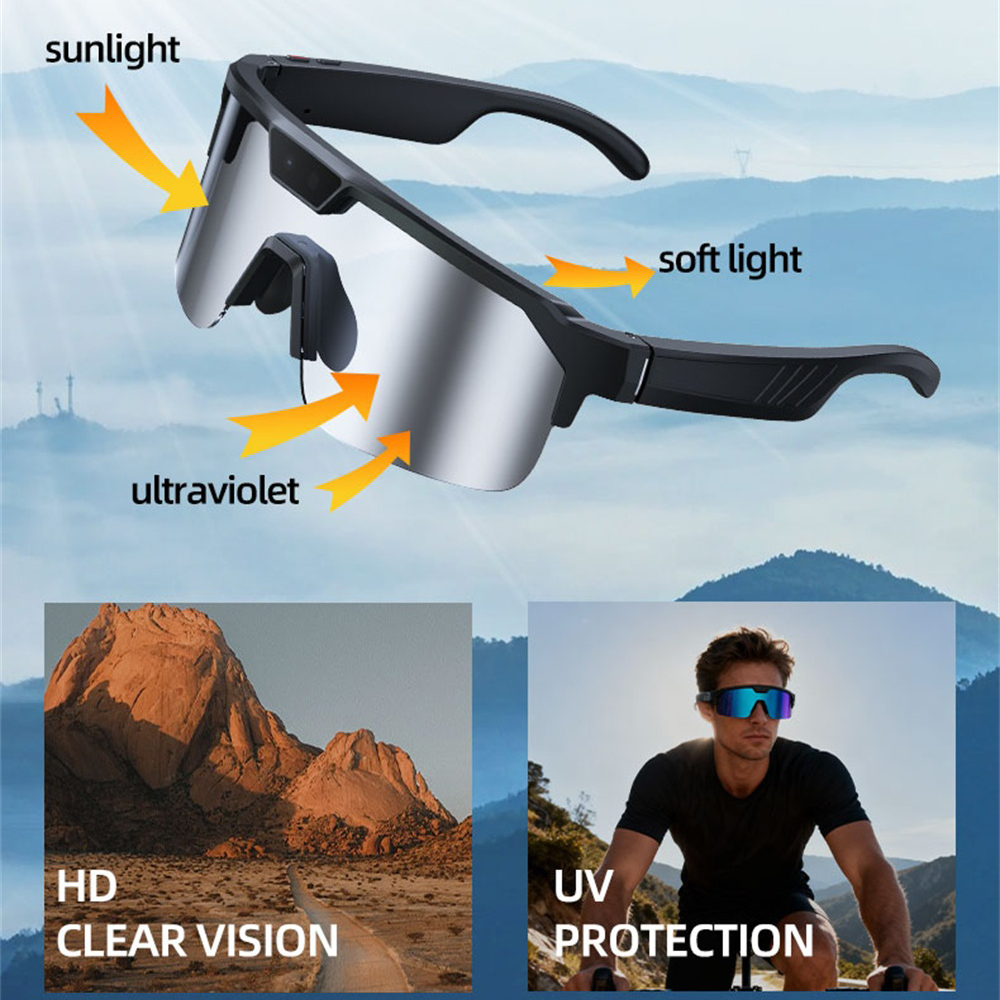 AI Smart Cycling Glasses Men W - огляд і ціна Fishing Camera