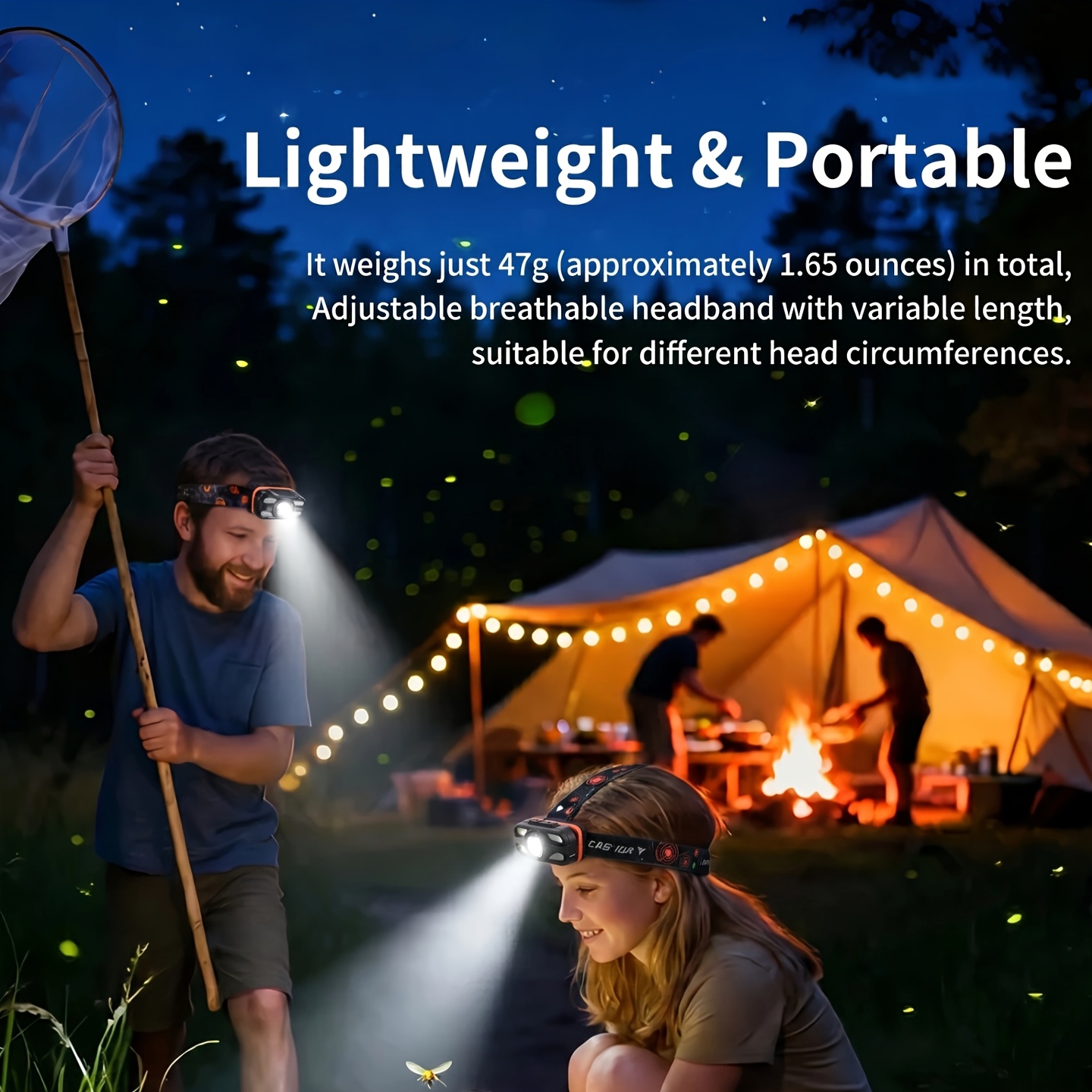 USB Rechargeable LED Headlamp  - огляд і ціна Fish Finder Battery